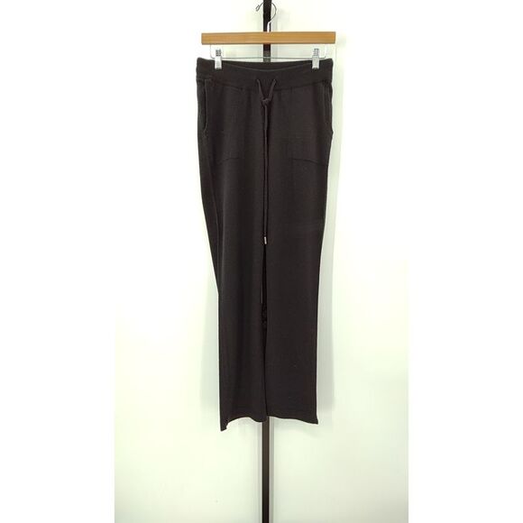 Quince Women Mongolian Cashmere Straight Leg Pants Black S - Picture 2 of 3